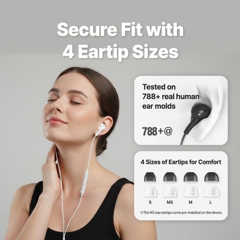 AZLA APL-120C USB-C Wired Earbuds with Mic for Apple iPhone 17/16/15 in Saudi Arabia