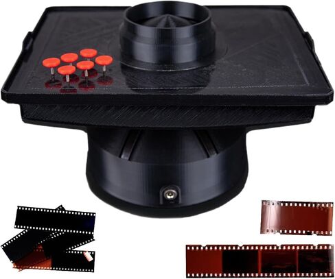 Electric Home Film Developing Kit, Darkroom Developing Equipment with Electric Rocking Base, Forward & Reverse Rotation, Fits 8x10/5x7/4x5 Sheets, for Photography Enthusiasts in Saudi Arabia