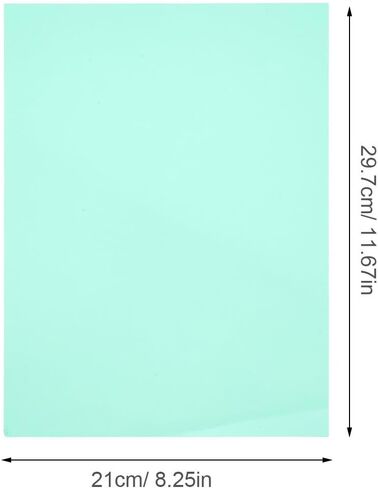 10pcs Light Green PVC Gel Light Filter Sheet for Optical Experiments in Saudi Arabia