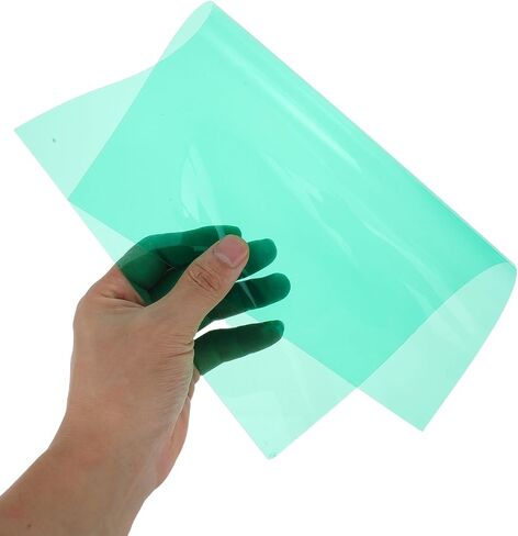 10pcs Light Green PVC Gel Light Filter Sheet for Optical Experiments in Saudi Arabia