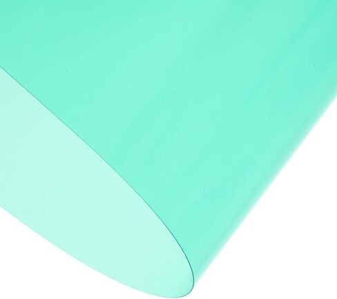 10pcs Light Green PVC Gel Light Filter Sheet for Optical Experiments in Saudi Arabia
