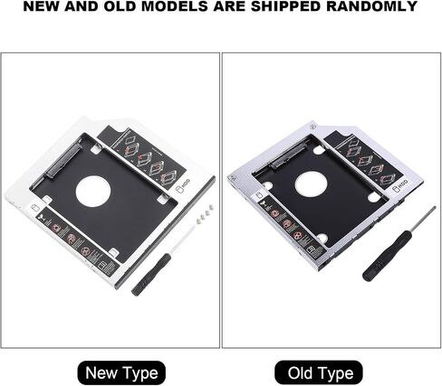 9.5mm Aluminum HighQuality Hard Drive Adapter for Laptop Dual Boot in Kuwait