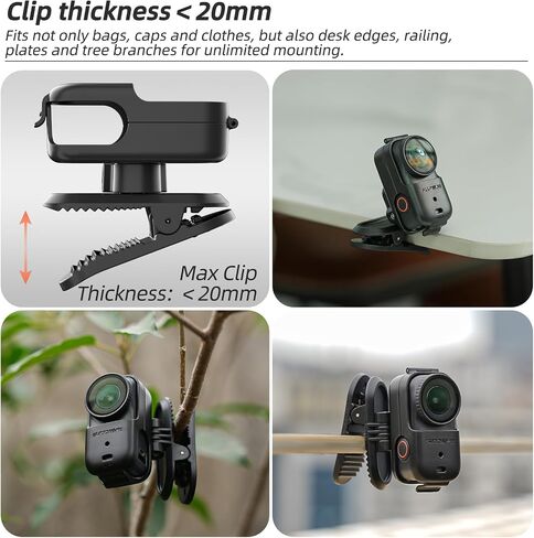 Upgraded Backpack Clip Mount for DJI Osmo Nano Accessories in Saudi Arabia