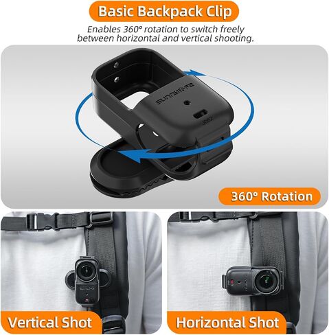 Upgraded Backpack Clip Mount for DJI Osmo Nano Accessories in Saudi Arabia