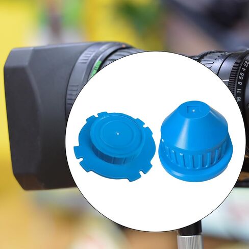 PL Mount Cinema Lens Caps Set, Durability ABS Plastic Body and Rear Caps for PL Mount Cameras Movie Lens in Saudi Arabia