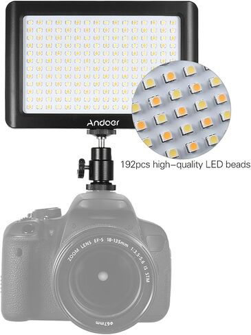 LED Video Light Panel, Portable Dual Color Temperature in Saudi Arabia