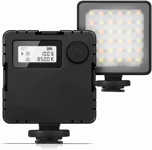 LED Camera Light, Adjustable Brightness, 2800K-8500K in Saudi Arabia