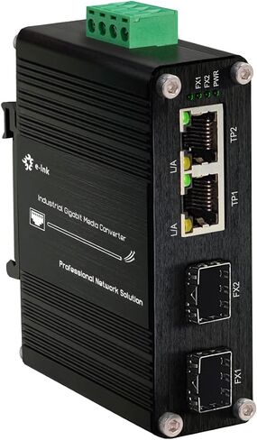 2x1000M RJ45 + 2x1000M SFP محول الوسائط مع الاستشعار التلقائي in Kuwait