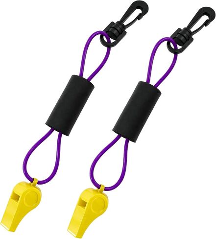 AKAZA 2 Pcs Floating Marine Safety Whistle Emergency Boating Signal Whistle in Saudi Arabia