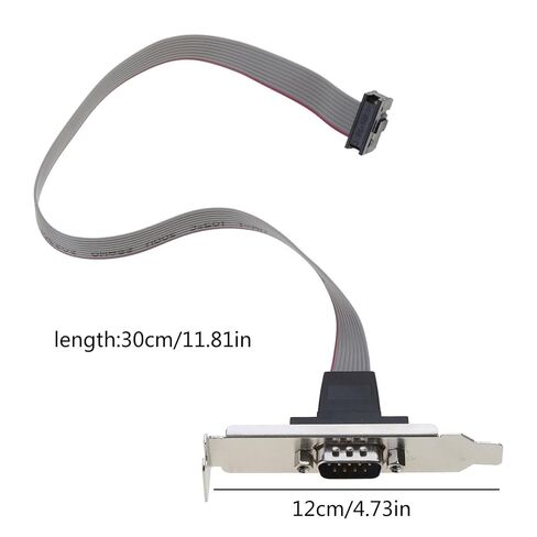 Motherboard RS232 DB9 Male Port Cable, Silver in Kuwait