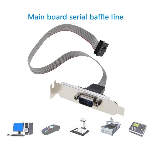 Motherboard RS232 DB9 Male Port Cable, Silver in Kuwait