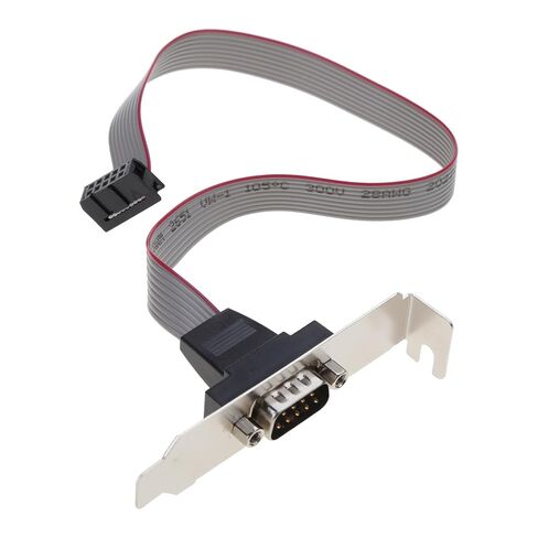 Motherboard RS232 DB9 Male Port Cable, Silver in Kuwait