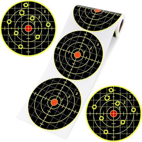 Anwyll Shooting Target Stickers - 6'' Splatter Targets for Shooting Range in Saudi Arabia
