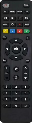 Universal Tv Remote Control for LG Samsung Philips Vizio Sharp Sony Panasonic Sanyo Insignia Toshiba LCD LED 3D HDTV Smart Most TV Brands Models in Kuwait