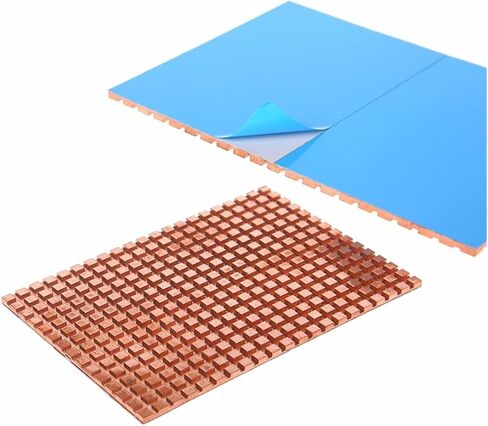Ultra-Thin Pure Copper Mechanical Hard Drive Cooler Radiator Heat Dissipation 2.5 inches 100x70x2mm C26 in Kuwait