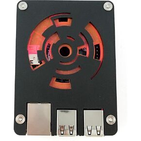 C4Labs Zebra Desk-Star, Radium Pink Case for The Raspberry Pi 3B+, 3, Pi2, and Pi B in Kuwait