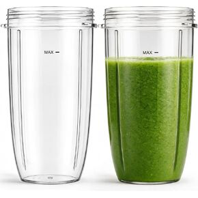 YQL 2-Pack 32oz أكواب خلاط بديلة لـ NutriBullet 600W و900W in Kuwait