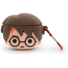 Culture Fly Case for AirPods Gen 1/2, Harry Potter Character Molded, Plastic, Multicolor, 3.29x3.29x3 Inches in Kuwait