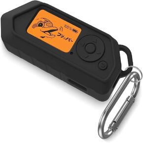 for Flipper Zero Case Cover, Soft Silicone Protective Case Only Compatible with Flipper Zero Device with Carabiner Accessories Set(Black) in Saudi Arabia