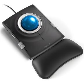Wired Ergonomic Trackball Mouse, 55mm for Large Hands, Ambidextrous Design in Saudi Arabia