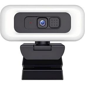 Portable Full HD Webcam with Microphone and Light in Kuwait