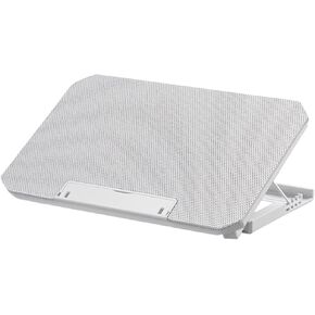 Gralara Laptop Cooling Stand with Fans Fan Laptop Cooling Pad with Fans Foldable for Desk, Array, White in Saudi Arabia