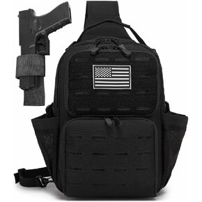 Tactical Holster Sling Crossbody Backpack Range Shoulder Bag in Kuwait