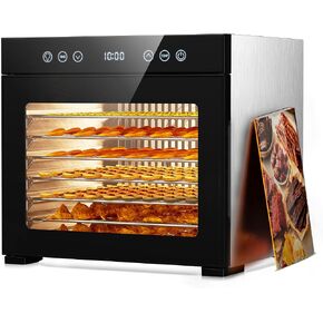 PSIIDAN Food Dehydrator Machine 8 Trays Stainless Steel 650W Faster Dryer in Saudi Arabia