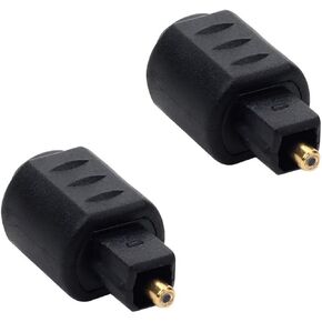 Digital Toslink Male to 3.5mm Female Plugs Converters Optical Adapter for Superior Claritys 1pc/2pcs in Saudi Arabia