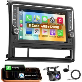 7"Double Din Car Stereo Radio with Bluetooth Support CD/DVD Player in Kuwait