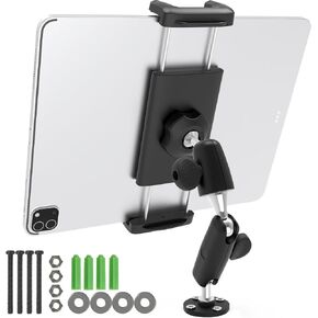 Drill-Base Tablet Mount for Boat Helm, Metal Arm Rust-Proof Coating in Saudi Arabia