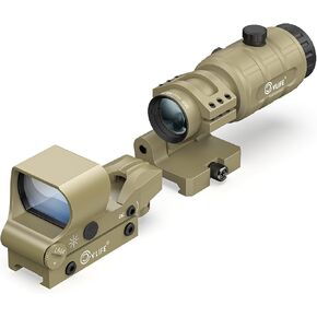 CVLIFE EagleFeather 40 مم متعدد شبكاني بنقطة حمراء/خضراء ومجموعة مكبرة. in Kuwait