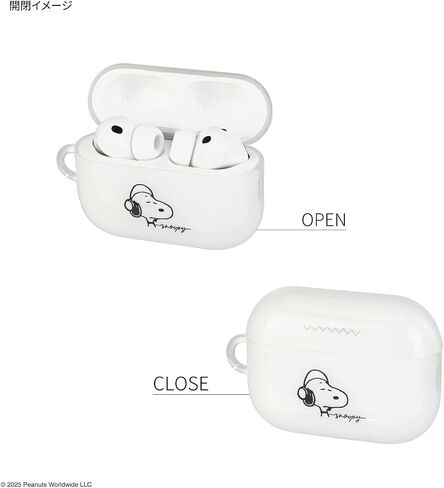 Gourmandies Peanuts Snoopy AirPods Pro 3 Compatible Soft Case Snoopy SNGG-205A in Saudi Arabia