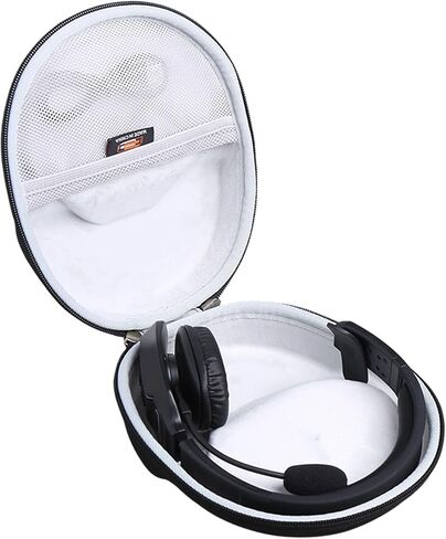 Hard EVA Carry Case Compatible with Sarevile/TECKNET Trucker Bluetooth Headset V5.2 Wireless Headset Protective Shockproo Storage Box (Case Only) in Kuwait