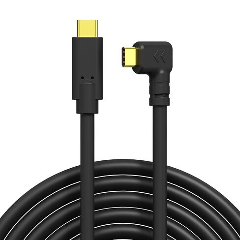USB-C to USB-C Camera Connection Cable – for Fast Data Transfer and Live Preview for Canon R5/R8/R6 Sony A9 III/A1 II/A1/A9 II Nikon ZF/Z8/Z9 etc (5ft) in Kuwait