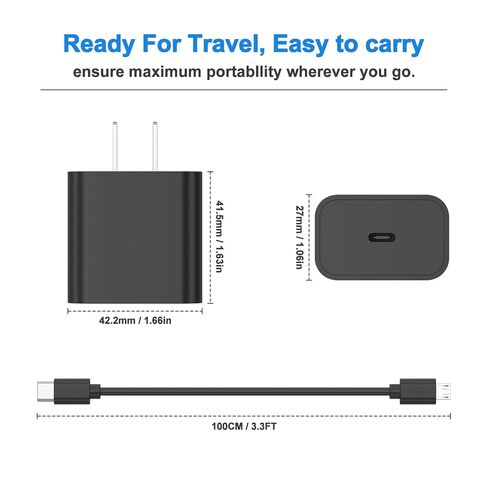 Tobfit Micro USB Charger for Bose SoundLink Color Bluetooth Speaker I II III, SoundLink Mini 2, Micro, Revolve Plus, Soundwear Companion, QC20 QC35, SoundSport Free in Saudi Arabia