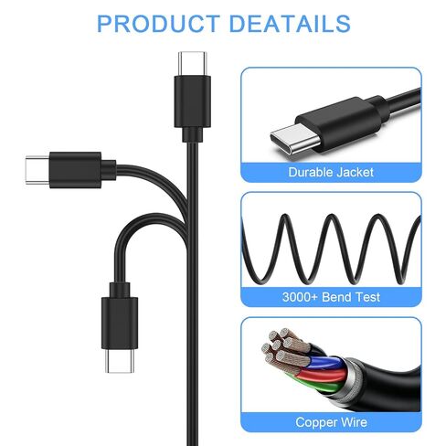 Tobfit Micro USB Charger for Bose SoundLink Color Bluetooth Speaker I II III, SoundLink Mini 2, Micro, Revolve Plus, Soundwear Companion, QC20 QC35, SoundSport Free in Saudi Arabia
