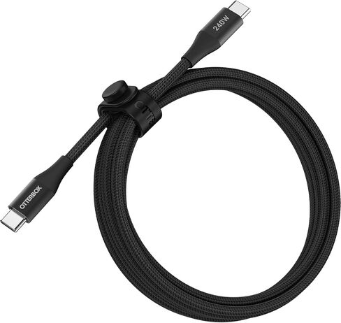 OtterBox 60W USB-C 6ft Fast Charging Cable - Black in Saudi Arabia
