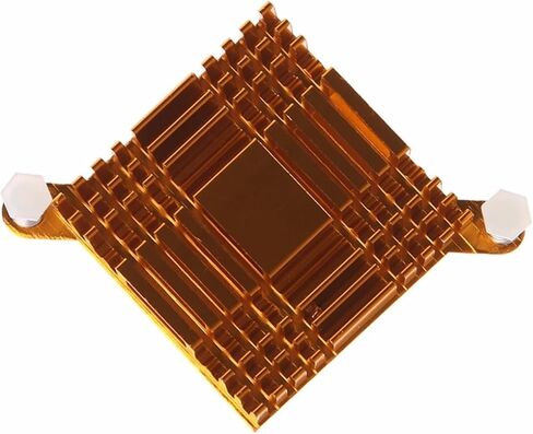 2pcs Aluminum Radiator Cooling Cooler 38 * 10 * 38mm C26 in Kuwait