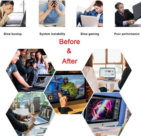 SSD for MacBook 256GB NVMe PCIe Gen3x4 M.2, Internal Solid State Drive Upgrade for MacBook Pro A1708 (2016-2017) in Saudi Arabia