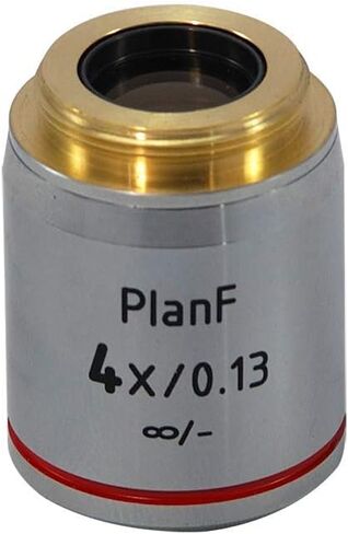BoliOptics 4X Infinity-Corrected Plan Fluor Apochromatic Microscope Objective Lens Working Distance 16.3mm FM13013231 in Saudi Arabia