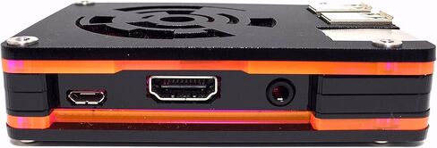 C4Labs Zebra Desk-Star, Radium Pink Case for The Raspberry Pi 3B+, 3, Pi2, and Pi B in Kuwait