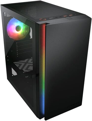 Cougar Gaming Purity RGB Mini Tower Case - Mini ITX/Micro ATX, pre-Installed ARGB LED Strip in Kuwait