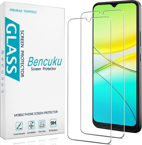 2 Pack Screen Protector for BLU View 5 Tempered Glass Film in Saudi Arabia