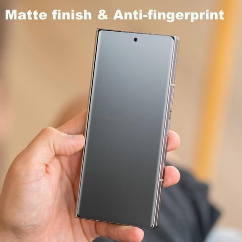 3 Pack Matte Tempered Glass Designed for Galaxy Z Fold 8 Ultra/Z Fold 7 Screen Protector, 3PCS Anti-peep Tempered Glass Film 9H Hardness Scratch Resistant in Saudi Arabia