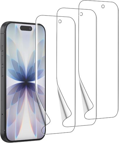 3 Pack Designed for iPhone 16 Pro Max Screen Protector,TPU Film in Kuwait