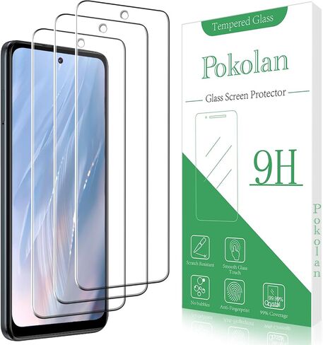 Pokolan Screen Protector for Motorola Moto G Stylus 5G 2025 Tempered Glass in Kuwait