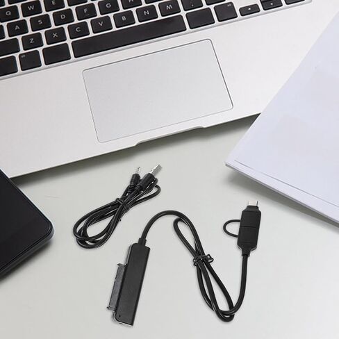Baluue USB C to Serial Ata Cable for 2.5 Inch Hard Drive, Black in Kuwait