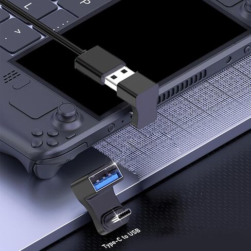محول USB C 180 درجة، محول شكل نوع USB، وصلة محول USB C ذكر 180 درجة إلى USB أنثى in Kuwait
