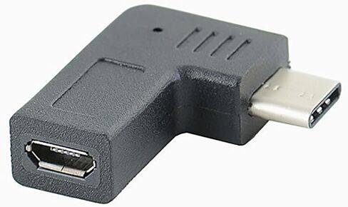 90 درجة USB المدخلات نوع C محول الإخراج أنثى إلى ذكر موصل محول ونقل البيانات in Kuwait